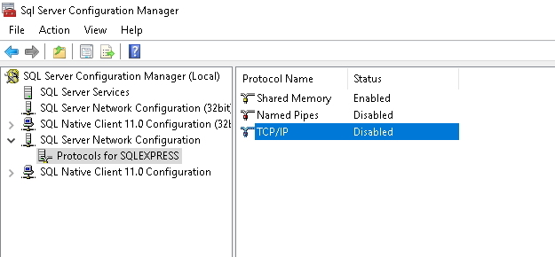 Sql Server Configuration Manager