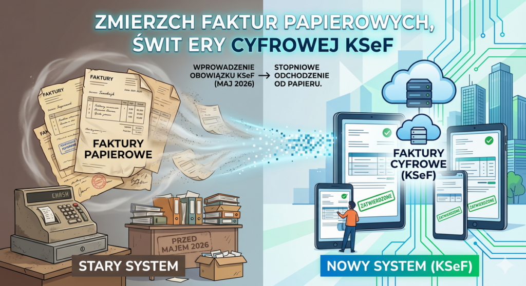 zmierzch papierowych faktur