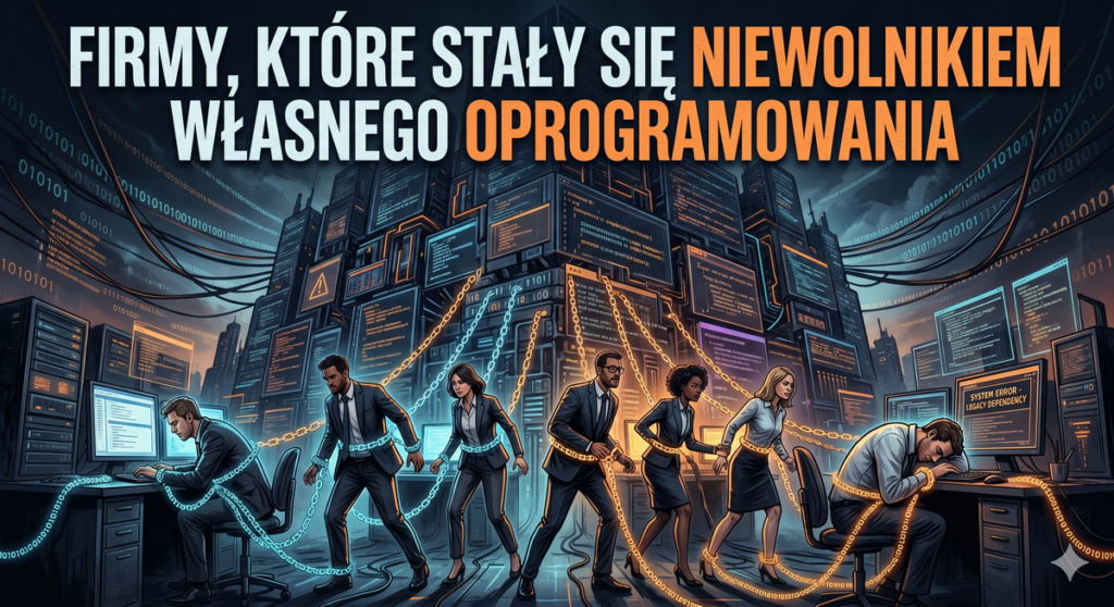 firmy które stały się niewolnikiem własnego oprogramowania