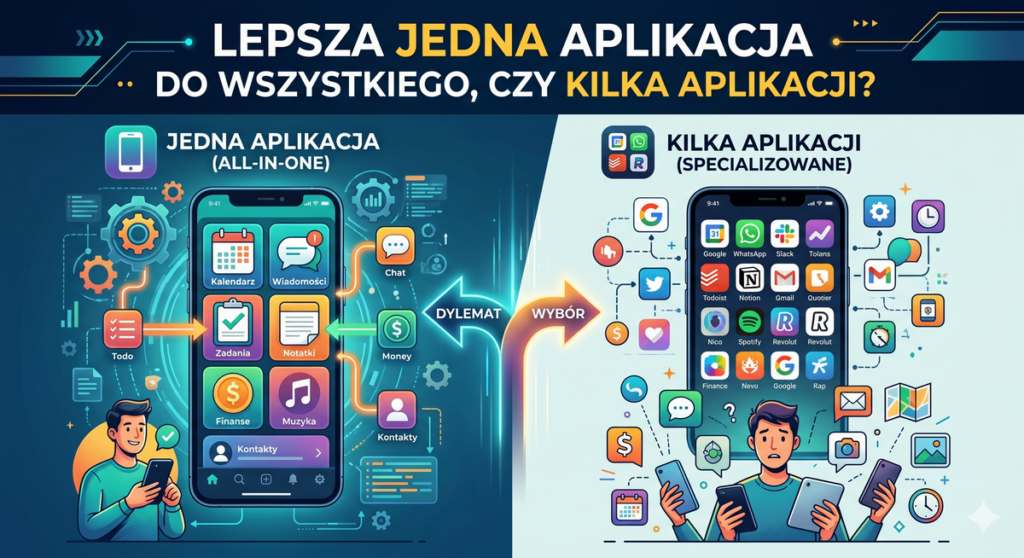 jedna czy wiele aplikacji